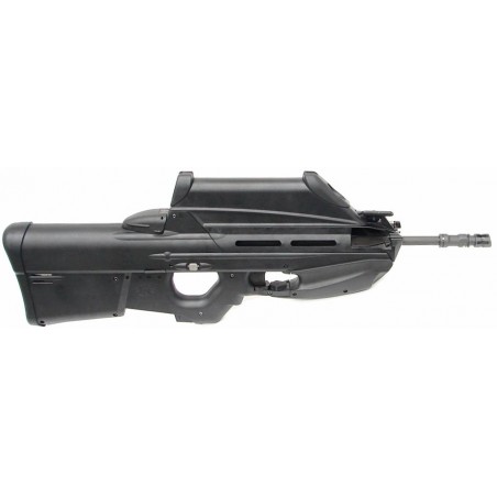 FN FS2000 5.56 x 45mm caliber rifle. Bullpup battle rifle with 1.6x optical sight and black stock. New. (r7062)