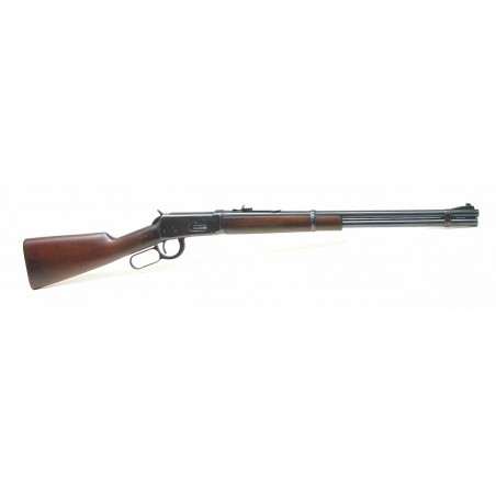 Winchester 94 .30-30 Win caliber rifle. Early post-war model made about 1945 or 1946 with long forend wood, flat barr (W5337)