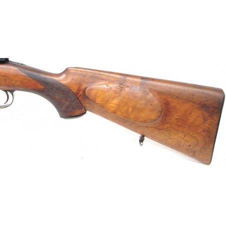 Mauser 98 Custom .303 British caliber rifle. Nice quality pre-war custom Mauser sporter rifle with 1/2 round and 1/2 (r9316)