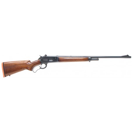 Winchester 71 .348 WCF caliber rifle. Excellent original blue on both barrel and receiver. Wood is very good w (w4216)