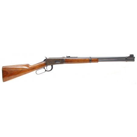 Winchester 1894 .30 WCF Eastern carbine. There is excellent original blue throughout the barrel. The receiver (w3851)
