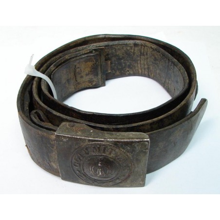 German World War I Enlisted Mans Belt and Buckle ( MM754 )