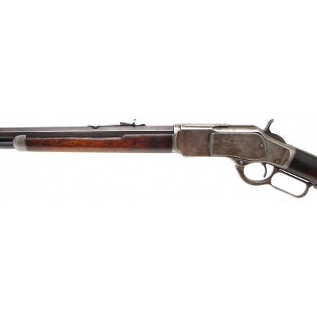 Winchester 1873 .38-40 caliber rifle made in 1905. 90% blue on barrel with some turning to a nice smooth brown (w3721)