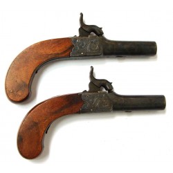 Pair of pistols by W. & G....
