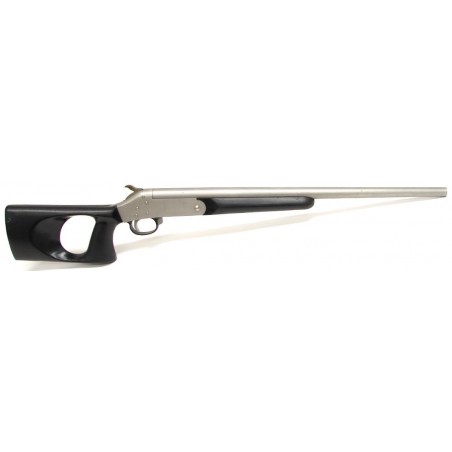 Koon Arms Snake Charmer 410 gauge shotgun. Stainless single shot compact field gun with leather scabbard. (s2011)