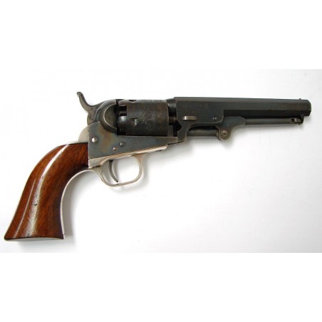 Colt 1849 Pocket Model .31 caliber 5 shot revolver. Two line New York barrel address. All matching numbers. Bore and action are  (C9104)