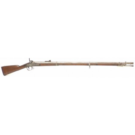 U.S. Model 1842 rifled musket with long range sight. 1854 date barrel & lock. (al1649)