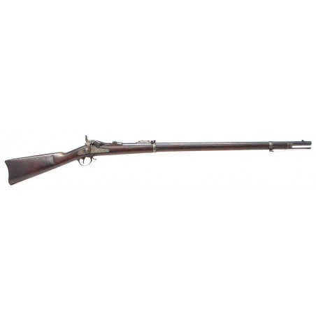 Springfield Model 1884 45-70 Government caliber Trapdoor rifle with excellent bore, very good overall condition. (al2530)