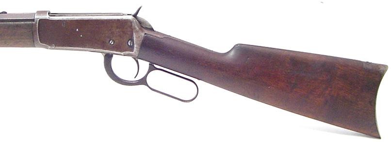 Winchester rifle 1894, caliber 38-55 (n°397668). Barrel…