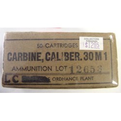 30M1 carbine ammunition....