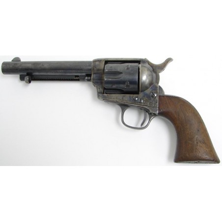 Colt Single Action U.S. Artillery .45 caliber revolver with 70% case colors & 70% blue. (c2752)