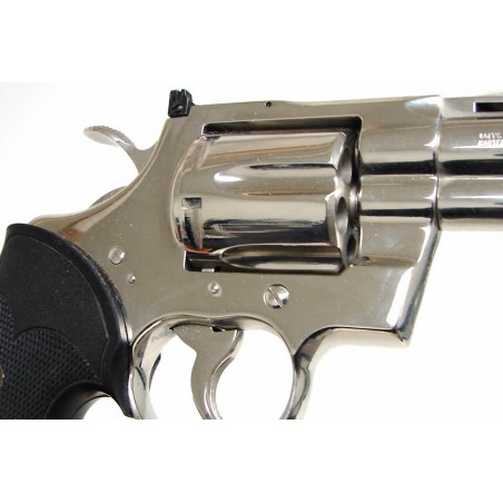 Colt Python .357 Magnum caliber revolver with 2 1/2 barrel & custom nickel finish. (c2845)