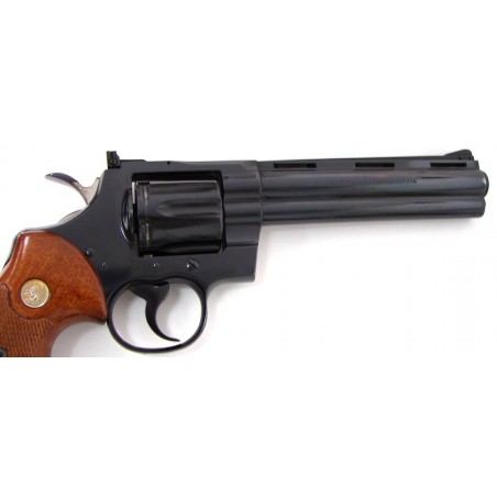 Colt Python .357 magnum caliber revolver. 6 blue model in excellent condition. (c7452)