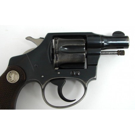 Colt Bankers Special .38 S&W caliber revolver. Very good condition. Excellent grips. Excellent mechanics. (c5537)