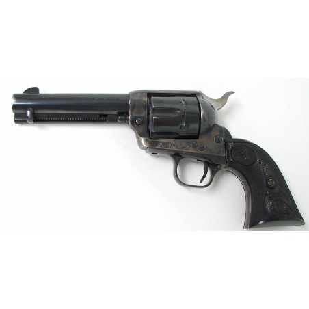 Colt Single Action .357 magnum caliber revolver. 3rd generation model with 4 3/4 barrel. Very good condition. (c6761)