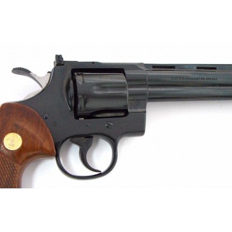 Colt Python .357 Mag caliber revolver. Grip has small chip. Excellent condition. (C7880)