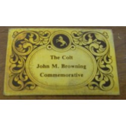 John M. Browning Colt...