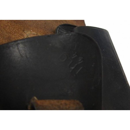 Walther PPK Holster with Waffen proof on tab. Code jhg 44. Shows some cracking from age. (h502)