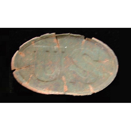 U.S. Cross Belt Plate. Excavated condition. (MM713)