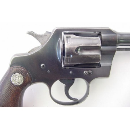 Colt Official Police 38 Special caliber revolver Pre-War. (pr2415)