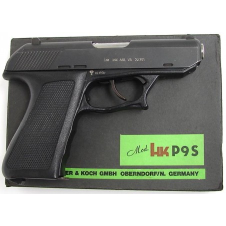 Heckler & Koch P9S .45 ACP caliber pistol. Combat model with extra magazine, box and manual. (pr6742)