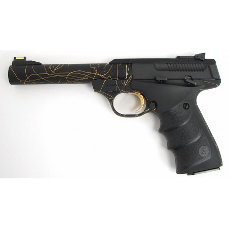Browning Buckmark .22 LR caliber pistol. Gold Splash model with ultra grip and Hi-Viz sight. New. (pr10390)