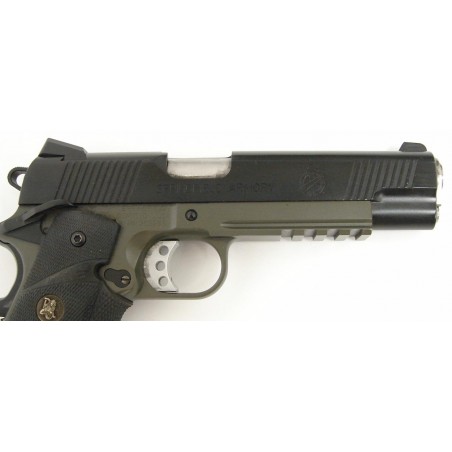 Springfield Operator .45 ACP caliber pistol. Marine Corps model with black and green finish. Excellent condition. (pr11342)