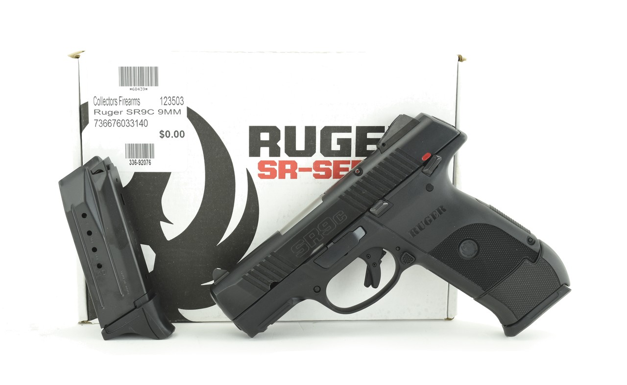 Ruger Sr9c 9mm Caliber Pistol For Sale New