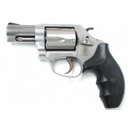 Smith & Wesson 60-14 .357 magnum caliber revolver. Stainless steel snub nose in excellent condition. (pr16062)