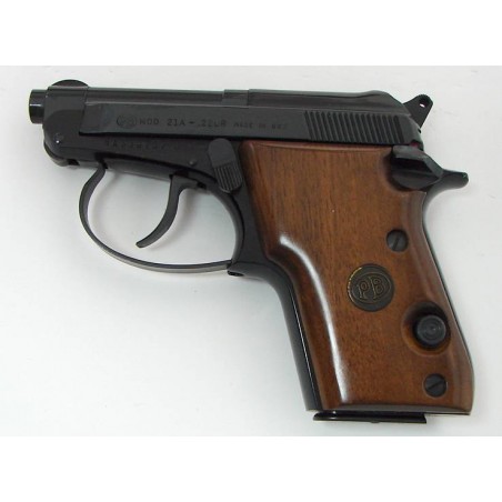 Beretta 21A .22 LR caliber pistol. Pocket pistol with polished blue finish. Excellent condition. (pr16961)