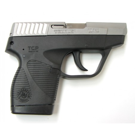 Taurus PT738 .380 ACP caliber pistol. Stainless pocket pistol in excellent condition. (PR18291)