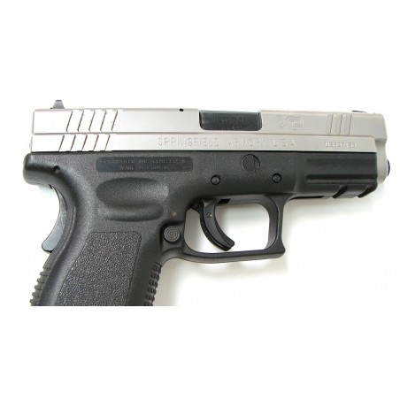 Springfield XD-45 .45 ACP caliber pistol. Full-size model with stainless slide. Excellent condition. (PR18424)