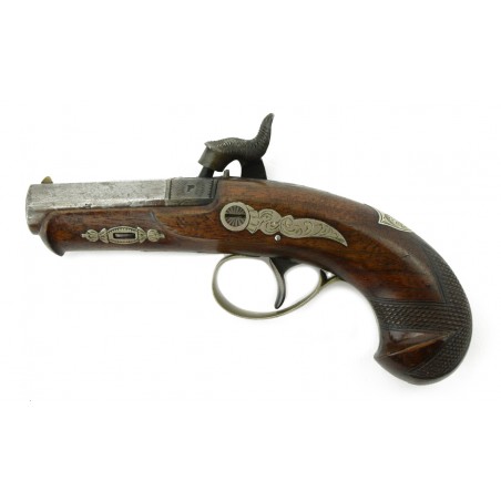 C. Curry Marked Henry Deringer Pistol. .44 Caliber (AH4526)