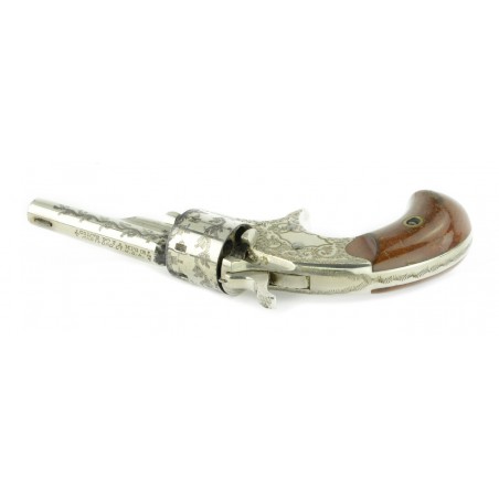 Colt Open Top .22 Caliber Western Engraved Revolver (C13071)