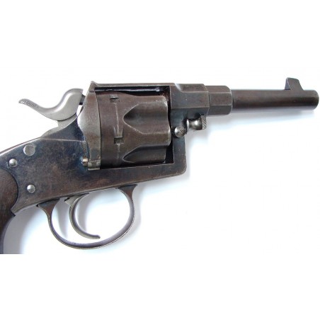 German Model 1883 10.5 MM caliber "Reich Revolver". Backstrap marked for an artillery battery Mfg. by Erfurt dated 1894. Gun has (AH3230)