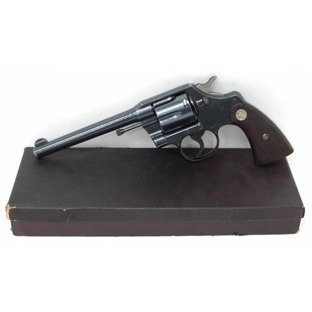 Colt Army Special .32-20 caliber revolver with original box. Excellent original blue on both the barrel and the frame. Grips rem (c5461)