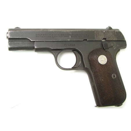Colt 1903 .32 ACP caliber pistol. By serial number belonged to Major General Daniel Edwards. Purchased directly from the family. (C6956)