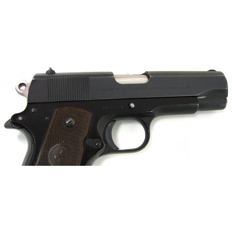 Colt Commander .38 Super caliber pistol. 1960s vintage gun in scarce .38 Super caliber. Has wear on the front gripstrap, otherw (c7247)