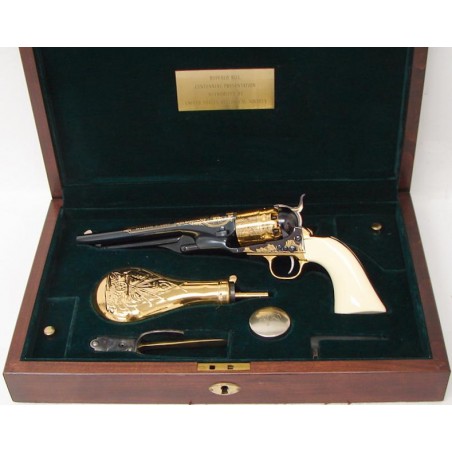 US Historical Society Buffalo Bill commemorative 1860 Army .44 caliber percussion revolver with presentation case and accessorie (com1049)
