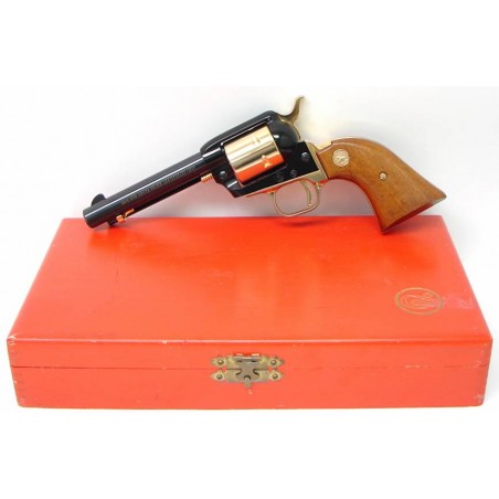 New Mexico Golden Anniversary .22 LR caliber commemorative revolver. Colt SA Frontier Scout, 1962 issue, only 1000 made. (COM1256)