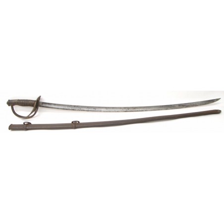 U.S. 1860 Cavalry saber by Mansfield and Lamb. Inspector marked and dated 1864. About very good condition overall. Blade with ho (sw872)