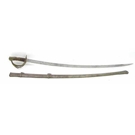 Scarce Palmetto Cavalry Saber. This sword was part of a 1000 sword contract by the state of South Carolina in 1852. South Caroli (sw921)