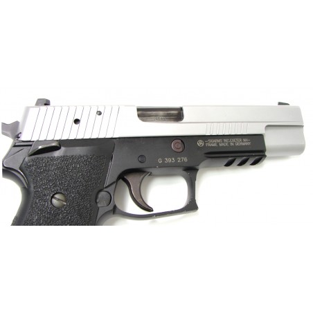 Sig Sauer P220 .45 ACP caliber pistol. P220 match with 5" barrel, stainless slide, Tritium sights and single action trigger. (PR18160)