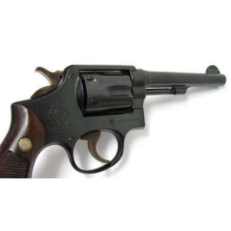 Smith & Wesson Military & Police .38 Special caliber revolver. Post-war, 5 screw, pre-model 10 with 5" barrel. Near excellent co (PR21047)