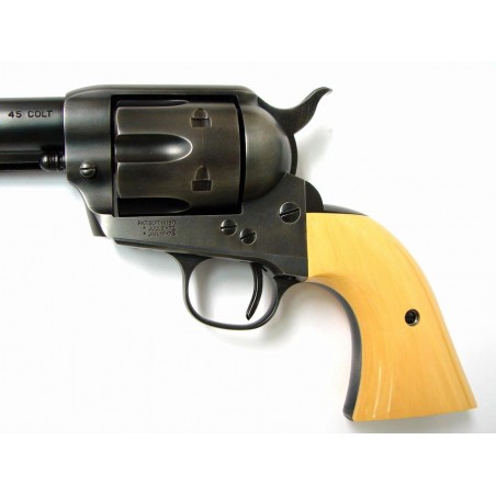 US Firearms Single Action .45 Colt caliber revolver. Premium grade single action with 3 1/2" barrel, ejector rod, antique finish (PR21708)