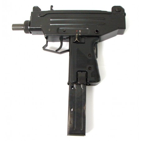 Israeli Military Ind. 45 .45 ACP caliber pistol. Original Pre-ban Uzi pistol in scarce .45 caliber. Shows some use. Very good co (PR20524)