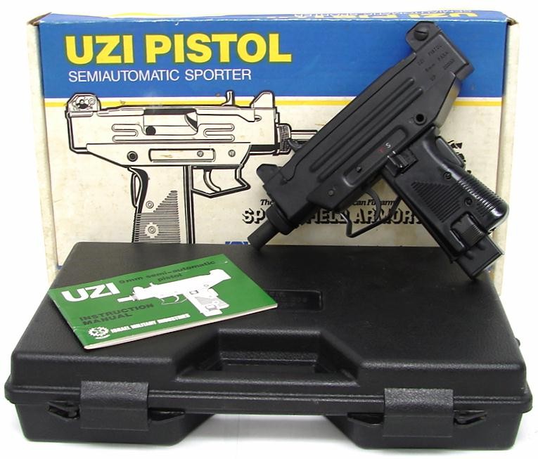 IMI Uzi Pistol 9mm caliber pistol. Original pre-ban model. Scarce 