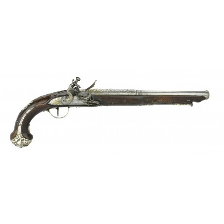 French Flintlock Horseman’s Pistol (AH5670)