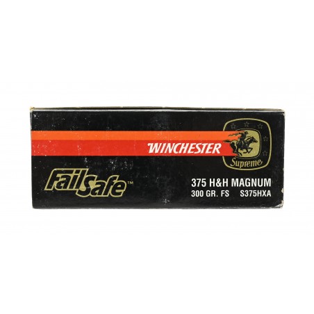 Winchester Fail Safe .375 H&H Magnum 300 Grain FS Ammunition (MIS1279)