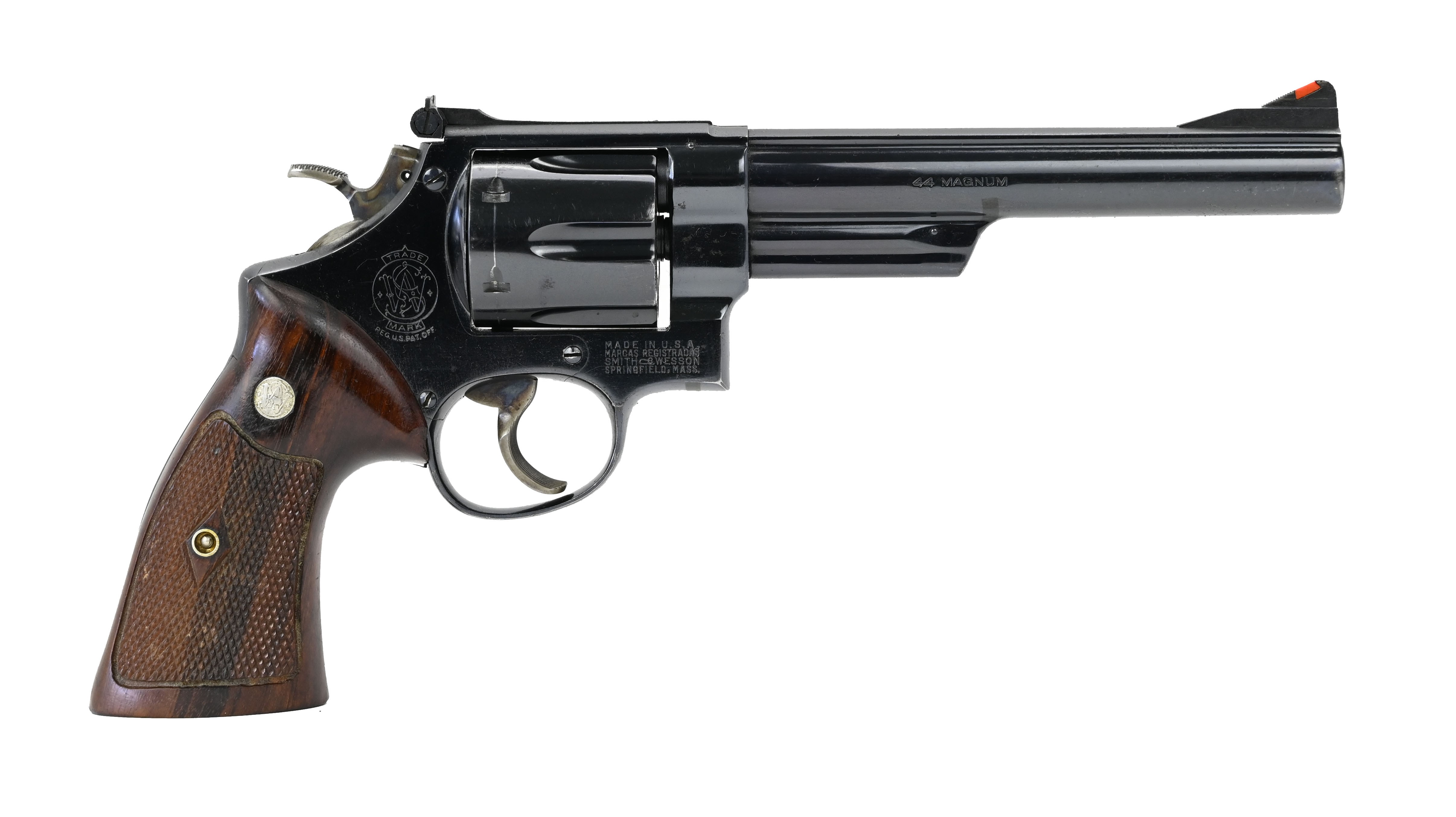 Smith & Wesson .44 Magnum .44 Magnum caliber revolver for sale.